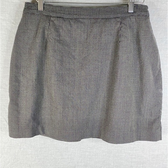 INC International Concepts Women’s Wool Blend Brown & Gray Wrapped Skirt Size 14 - Picture 7 of 7